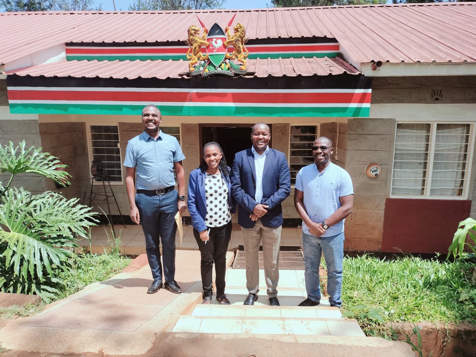County government partnership visit